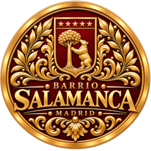 logo oficial del barrio de salamanca - distrito de salamanca madrid